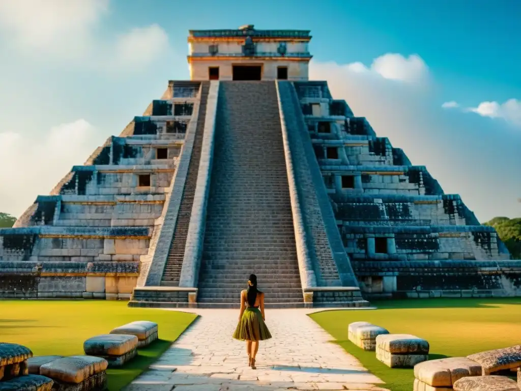 Exploración digital de arquitectura maya en el Templo de Kukulcán en Chichén Itzá