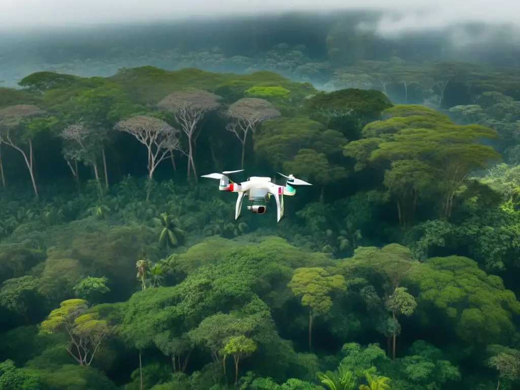 Exploración de observatorios mayas en jungla con tecnologías modernas