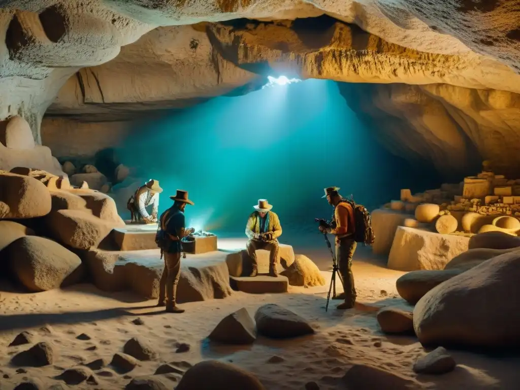 Exploración del patrimonio maya en realidad virtual: arqueólogos escanean artefactos en cueva