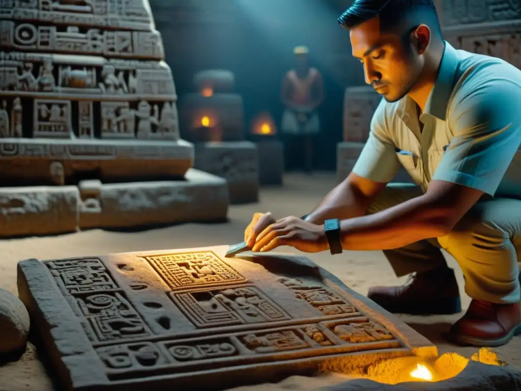 Exploración de rituales mayas con tecnología 3D en sitio ceremonial