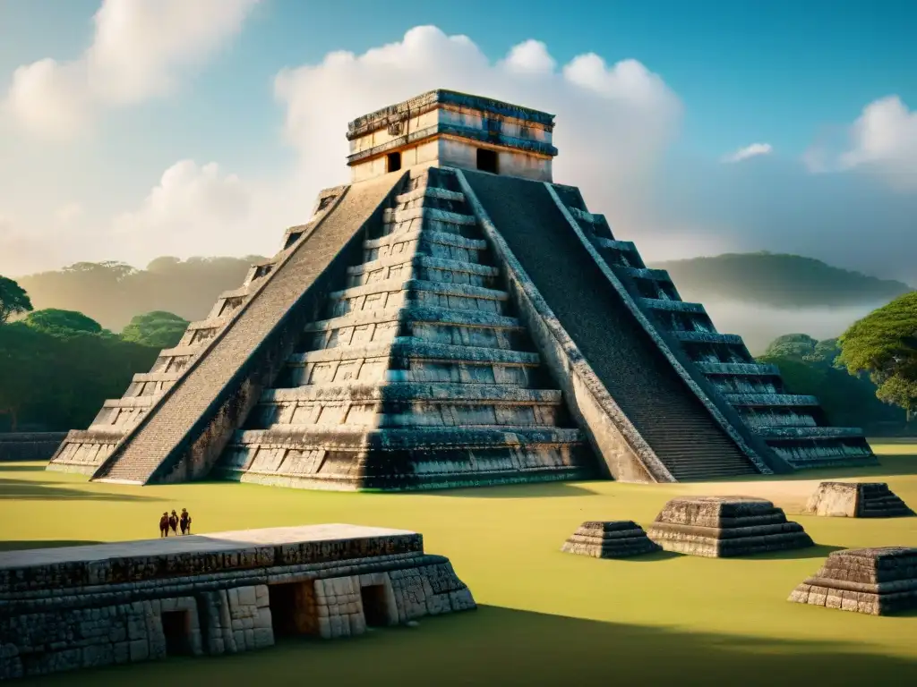 Explora la fusión de la antigua arquitectura maya con la tecnología 3D en Chichén Itzá