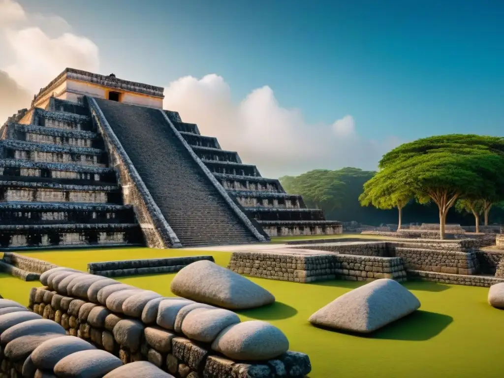 Hábiles artesanos mayas construyen con técnicas innovadoras