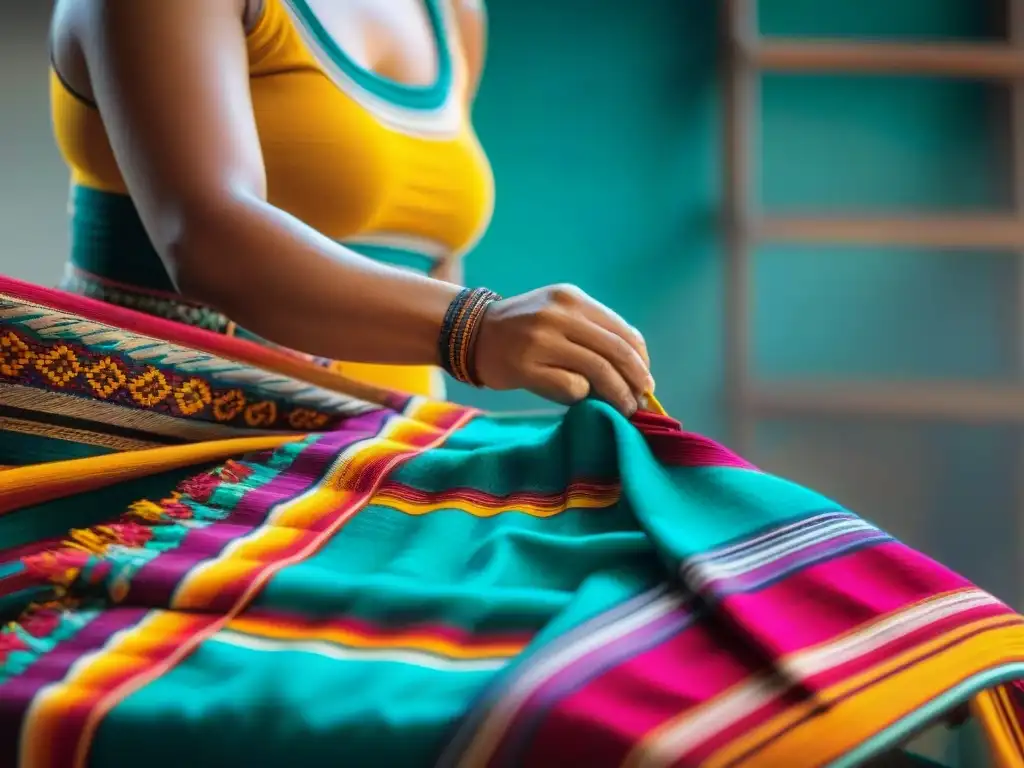 Hábiles tejedoras mayas crean textiles revolucionarios con técnicas tradicionales