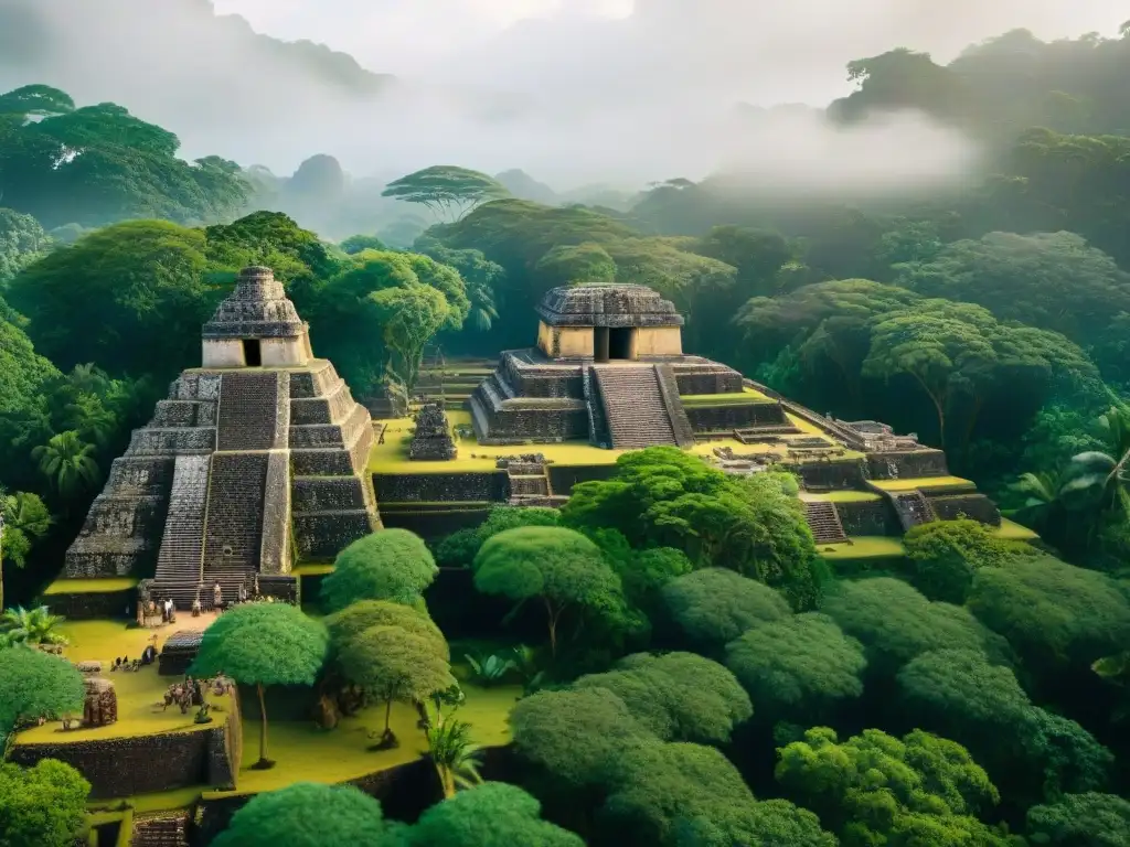 Descubre la historia maya con realidad aumentada en la jungla