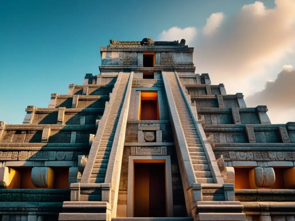 Impactante comparación entre ruinas mayas y arquitectura contemporánea