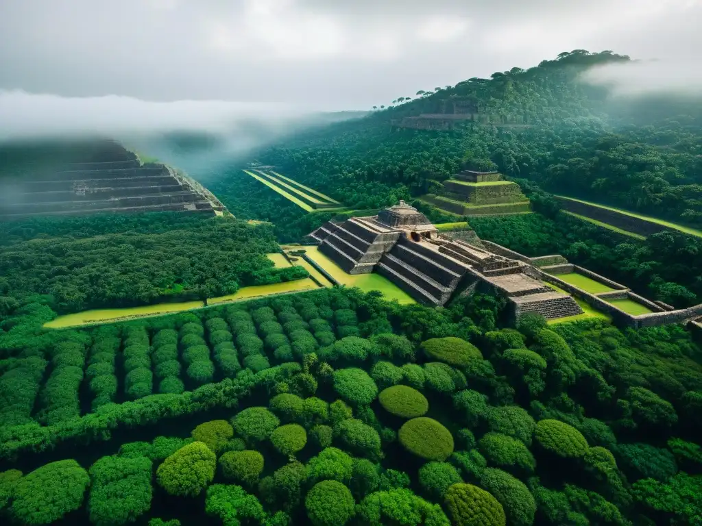 Impacto ambiental de la ingeniería hidráulica maya: Intrincada red de acueductos y reservorios mayas