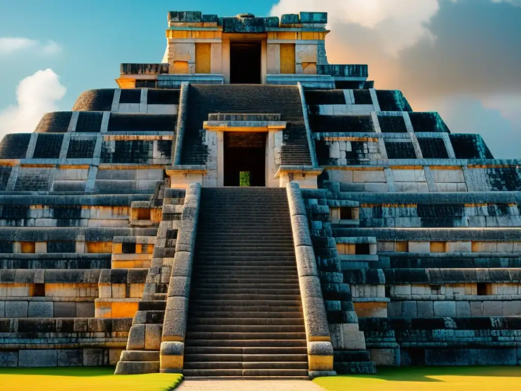 Impresionante detalle de los observatorios mayas