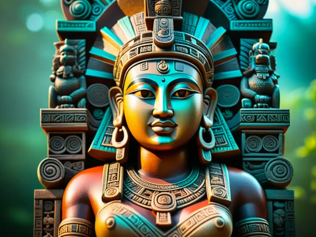 Impresionante escultura maya muestra evolución clásico posclásico en detalle exquisito