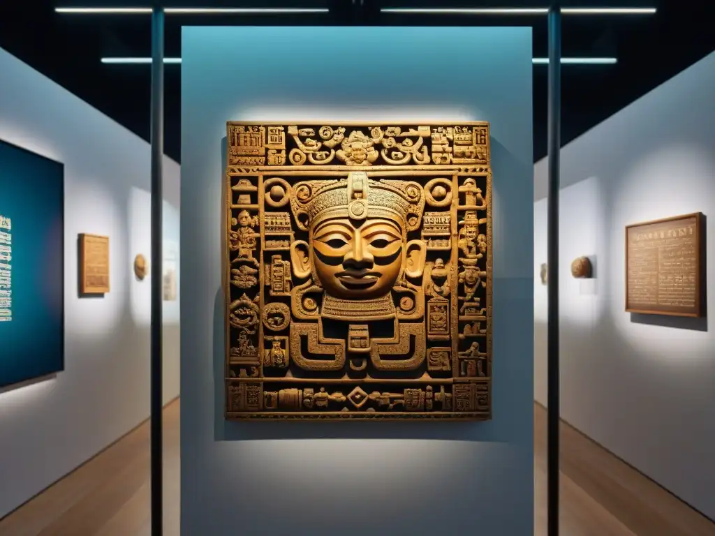 Una impresionante exhibición digital de glifos mayas muestra la complejidad y belleza de estos símbolos antiguos