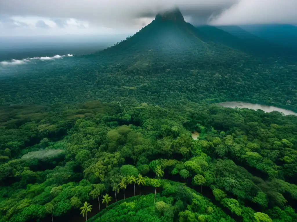 Impresionante red de defensas naturales de Aguateca, Guatemala, entre exuberante vegetación y sinuosos ríos