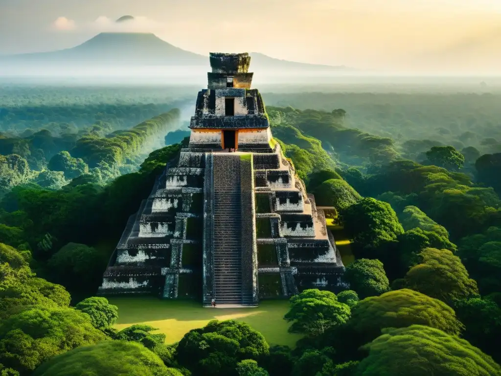 Impresionante rivalidad de las antiguas ciudades mayas Tikal y Calakmul en la selva