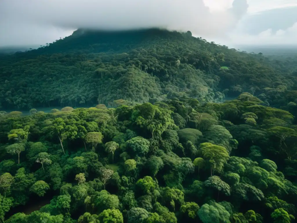 La impresionante selva guatemalteca, reflejo de la influencia del entorno natural en los Mayas