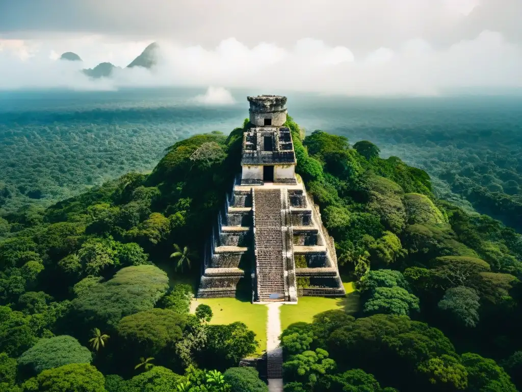 Explora las impresionantes ciudades mayas de Tikal y Calakmul, con sus templos y pirámides entre la exuberante selva