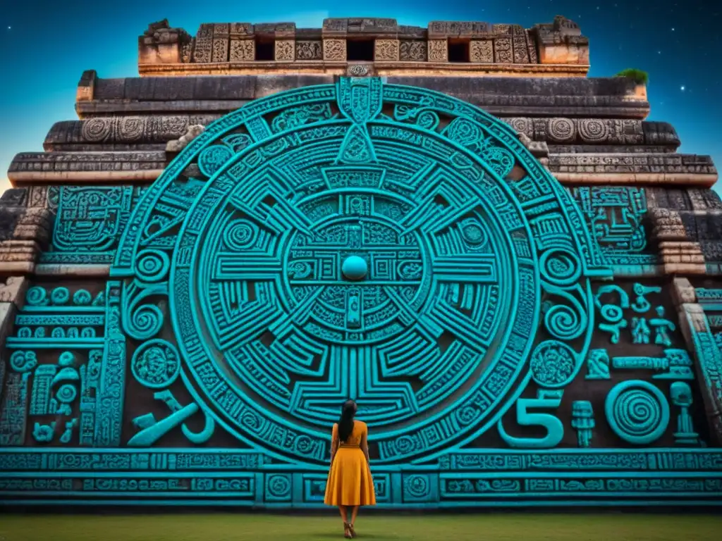 Intrincadas conexiones astronómicas entre mayas talladas en templo estrellado