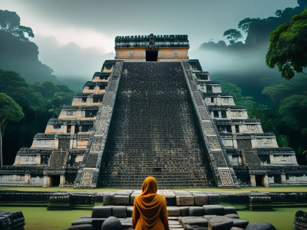 Intrincadas construcciones mayas sin mortero, mostrando la precisión y habilidad de la civilización antigua