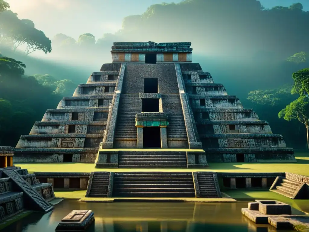 Intrincadas tecnologías avanzadas de manejo de agua Maya en un sitio arqueológico detallado