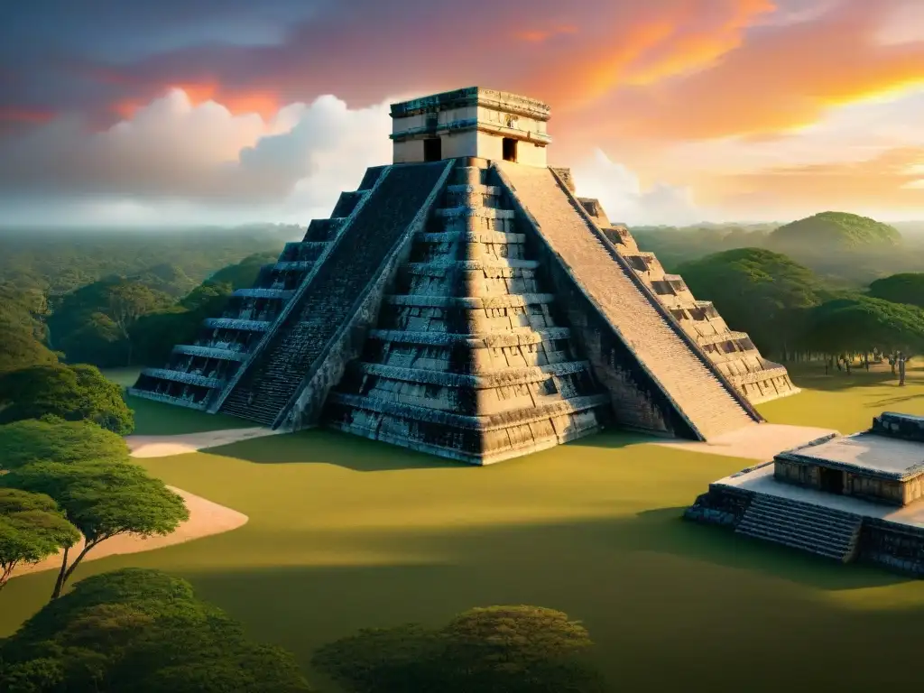 Descubre la majestuosidad de Chichén Itzá en una reconstrucción 3D