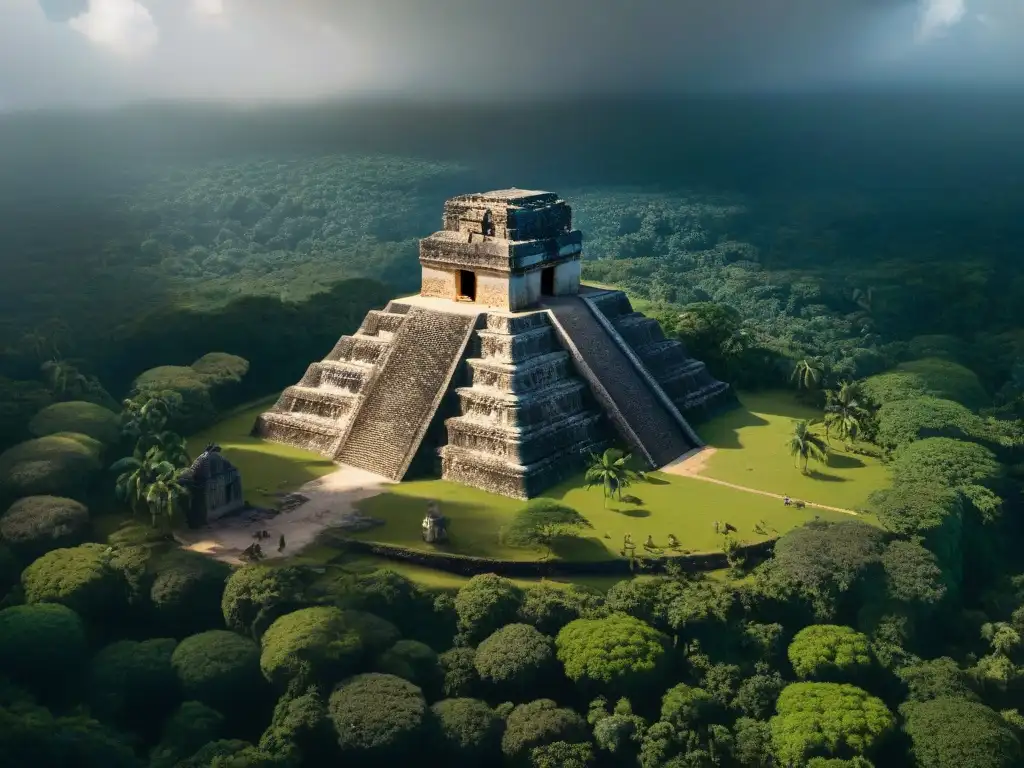 Descubre la majestuosidad de las ciudades mayas ocultas gracias a la tecnología LIDAR, revelando su intrincado diseño en la densa jungla