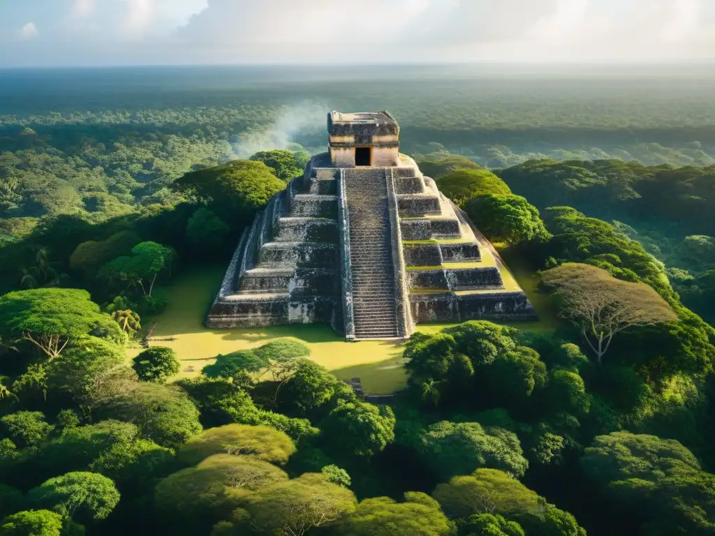 Descubre la majestuosidad de El Mirador, ciudad maya rodeada de exuberante selva