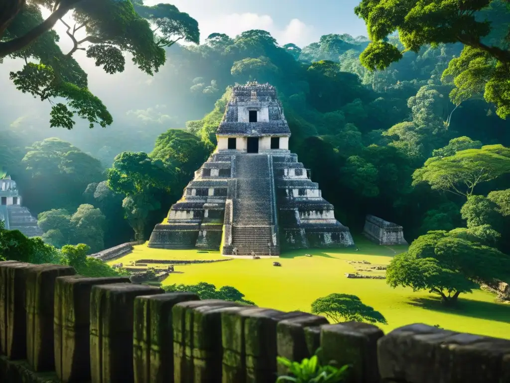 Explora la majestuosidad de Palenque turismo cultural en la selva, con pirámides y tallados en piedra