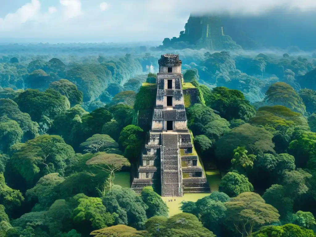 Descubre la majestuosidad de las ruinas mayas de Tikal en la app de realidad aumentada