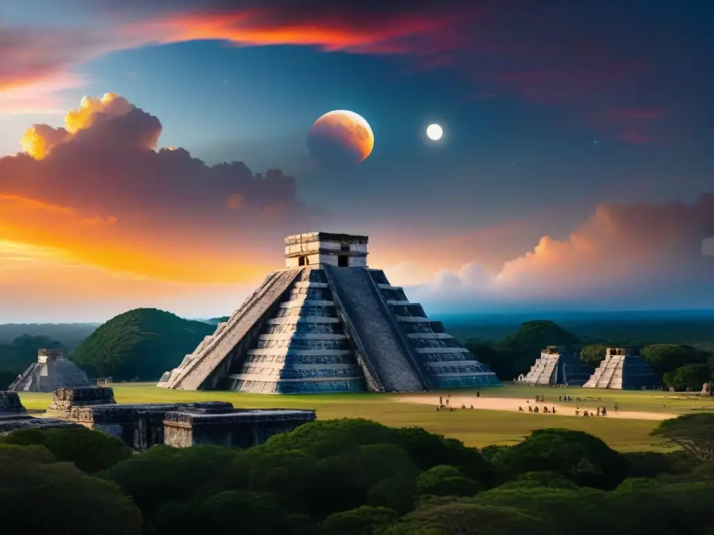 Majestuosos eventos astronómicos clave en la cosmología Maya