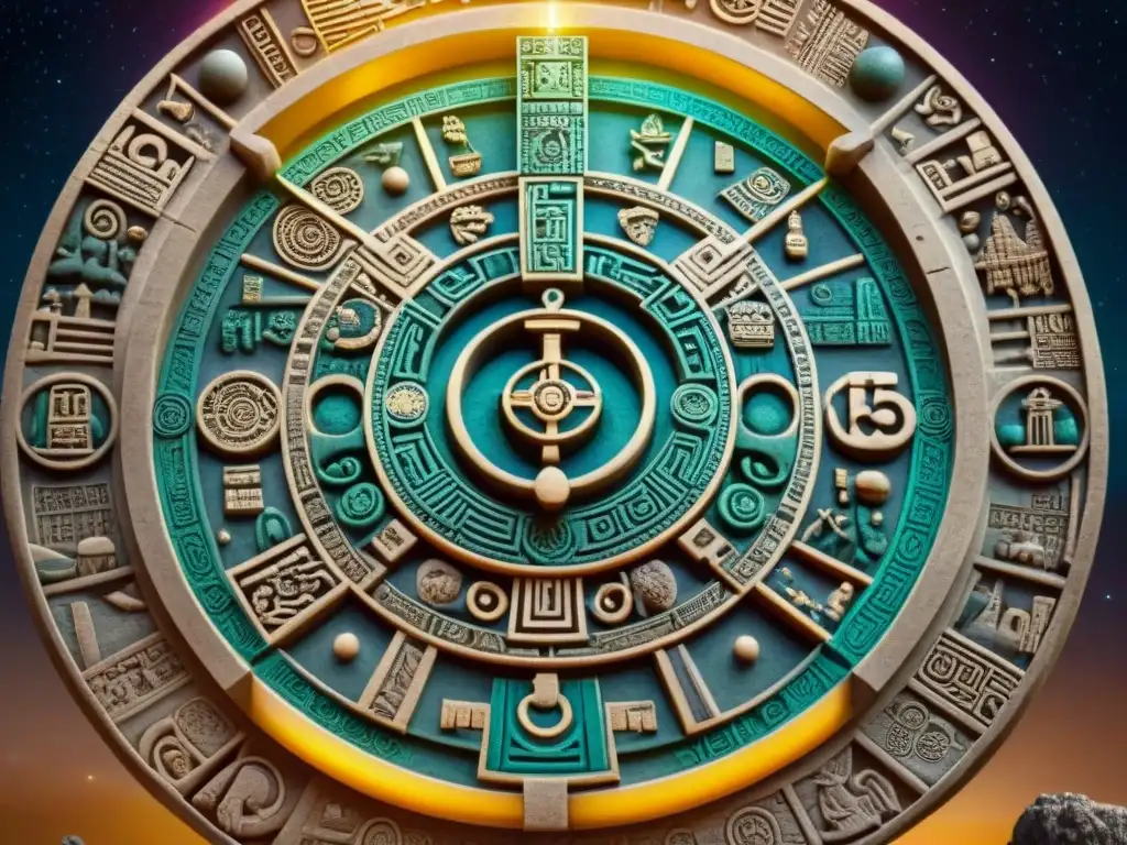 Innovación matemática de la civilización maya plasmada en el detallado calendario de piedra