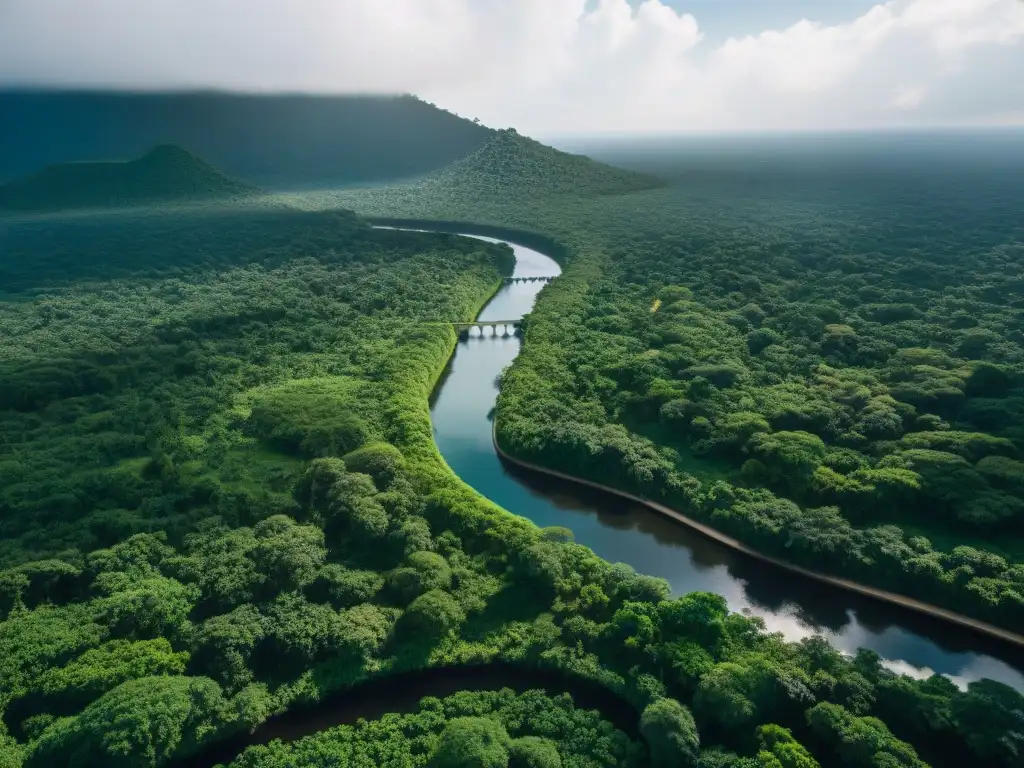 Ingeniería hidráulica maya: red de acueductos y reservorios en la selva, legado de precisión e ingenio