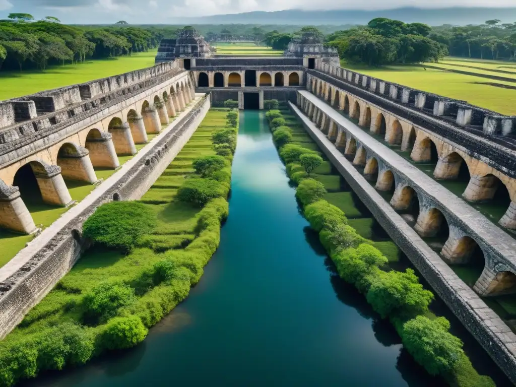 Ingeniería hidráulica maya: red de acueductos y reservorios Ingeniería maya: red de acueductos y reservorios