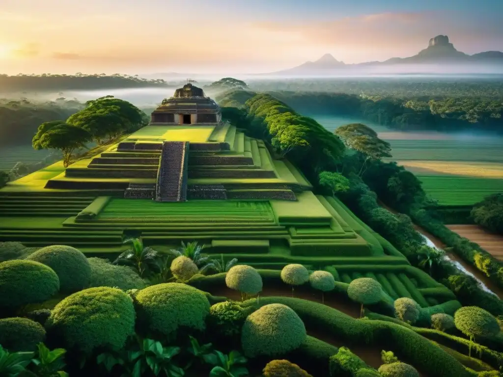 Una milenaria planificación urbana matemáticas mayas en armonía con la naturaleza