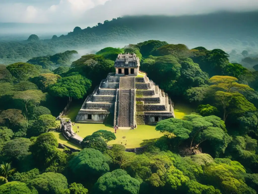 Explora la misteriosa civilización maya en Palenque, entre ruinas y exuberante jungla