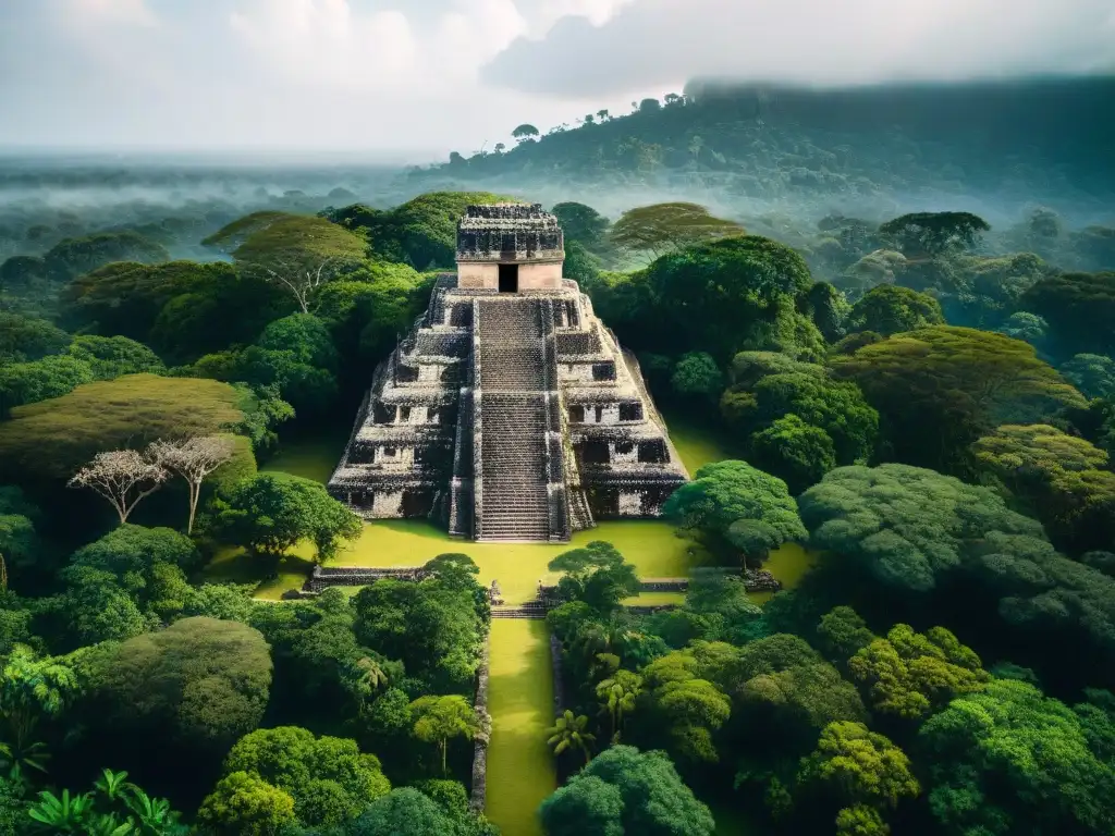 Misteriosas ruinas mayas emergen en la selva, evocando conflictos entre ciudades estado maya