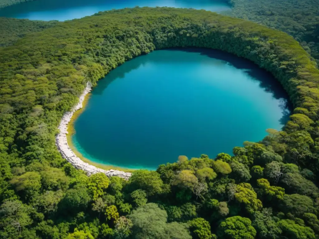 Misterioso paisaje de Coba con lagos azules, ruinas antiguas y senderos de piedra, invita a una expedición llena de respuestas