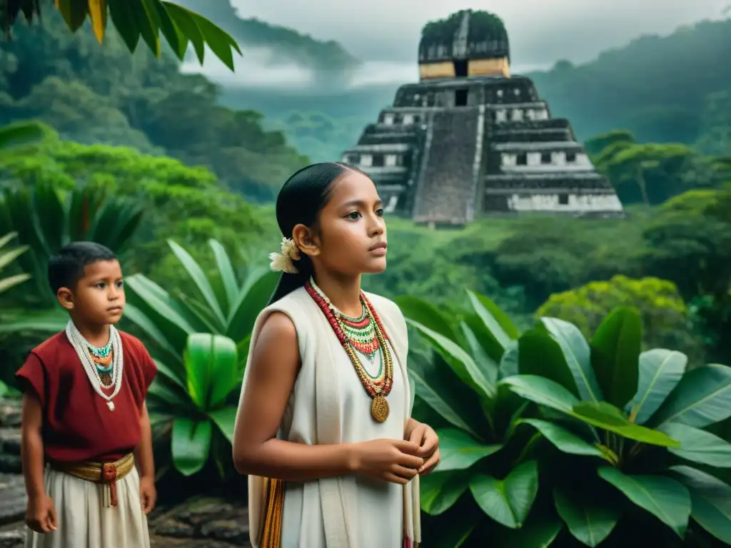 Niños en sacrificios mayas: inocencia y tradición en la selva sagrada