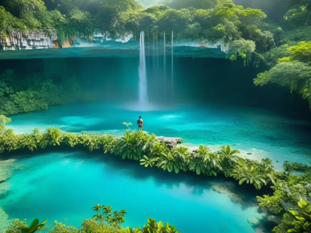 Un paisaje mágico de cenotes sagrados, ruinas mayas y selva exuberante