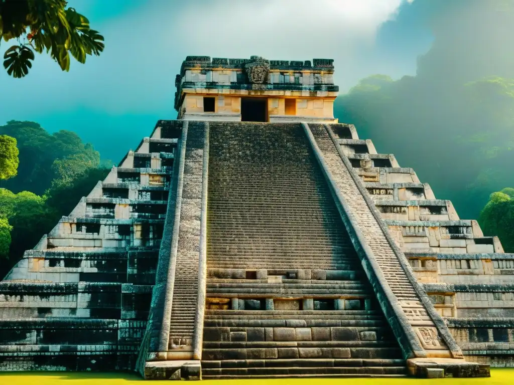 Los profundos símbolos mayas de Kukulkán cobran vida en la antigua piedra de Chichén Itzá