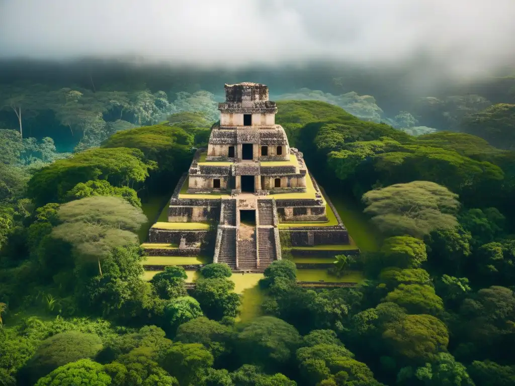 Descubre las raíces de la civilización maya en las antiguas ruinas de Nakbé entre la exuberante jungla verde