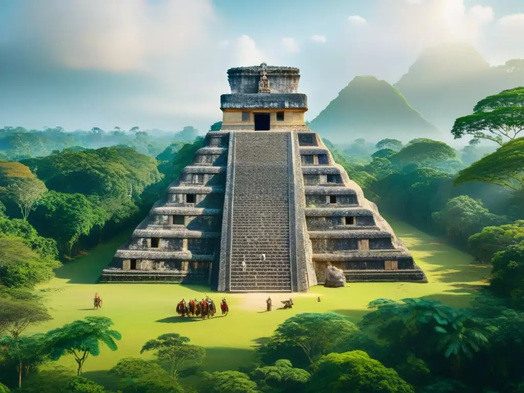 Exploración con realidad aumentada preservando la herencia maya en una pirámide colapsada