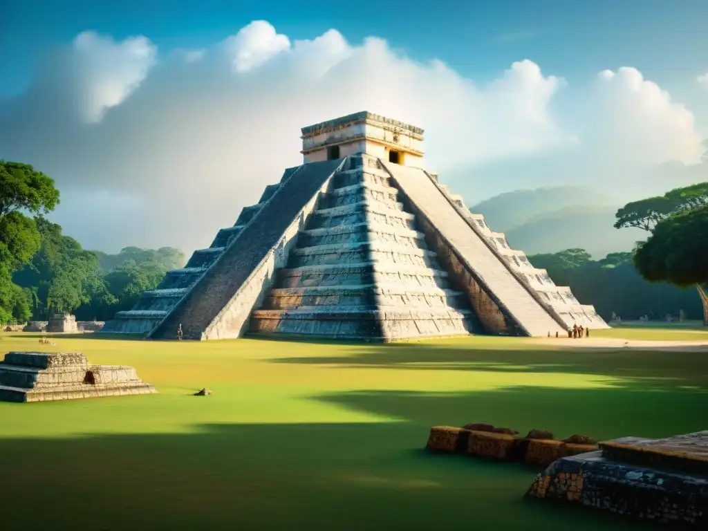 Realidad virtual: la majestuosidad de la civilización maya cobra vida en el detallado Templo de Kukulkán en Chichén Itzá