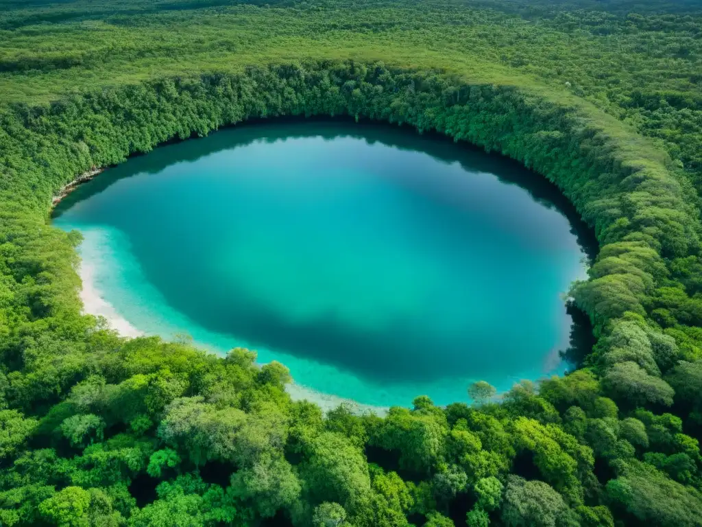 Red de cenotes conectados en la Península de Yucatán, vital para la gestión del agua civilización maya