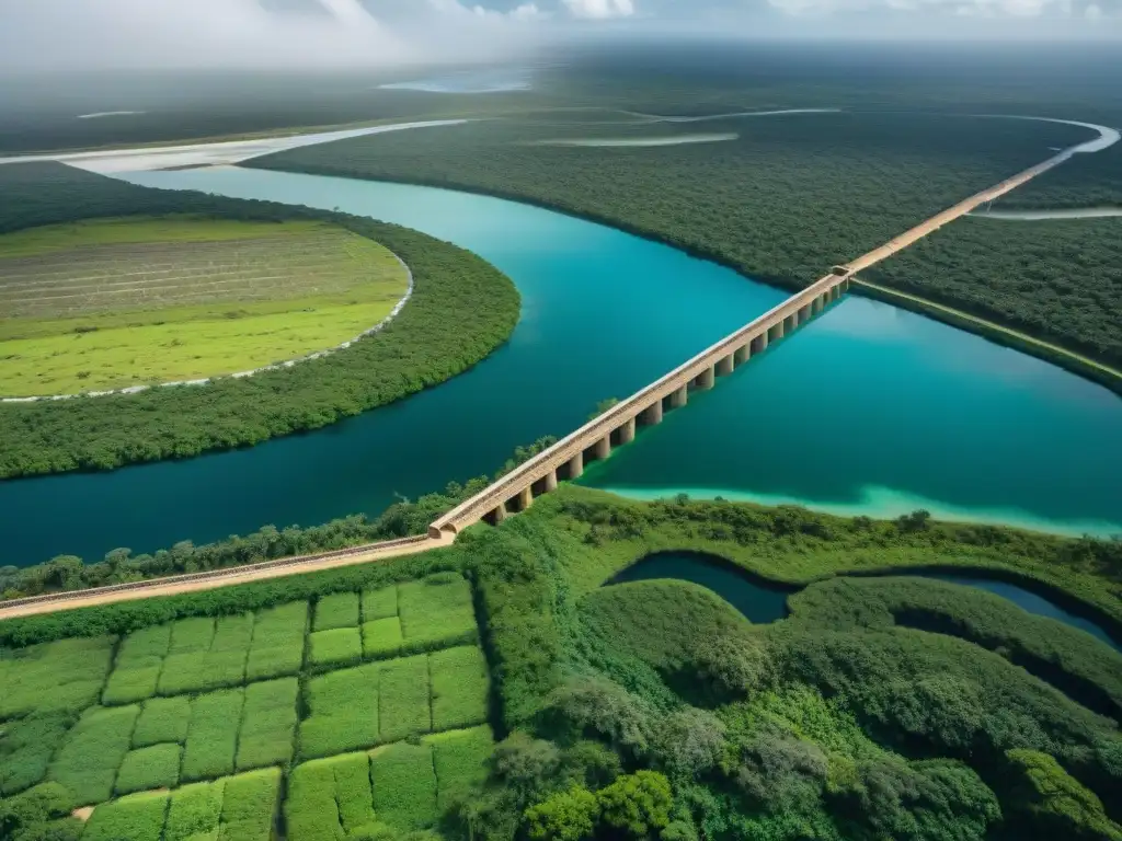 Redes acuíferas mayas y plantas desalinización, evolución ante intrusión agua salada