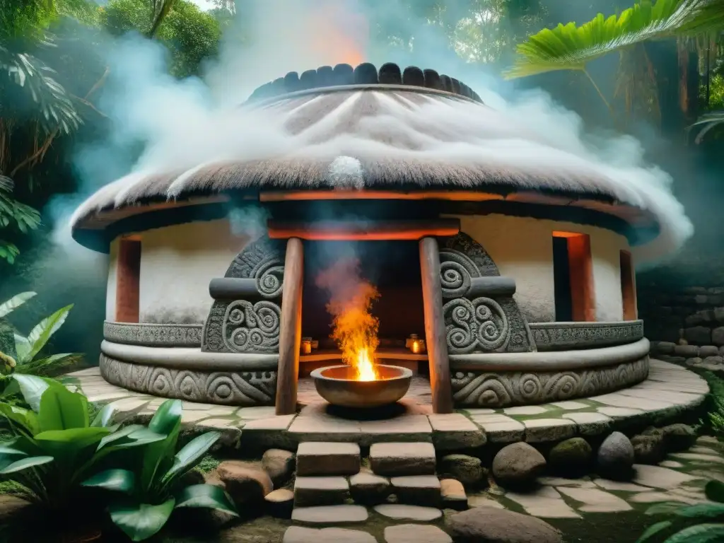 Ritual de temazcal maya: purificación y bienestar en la naturaleza