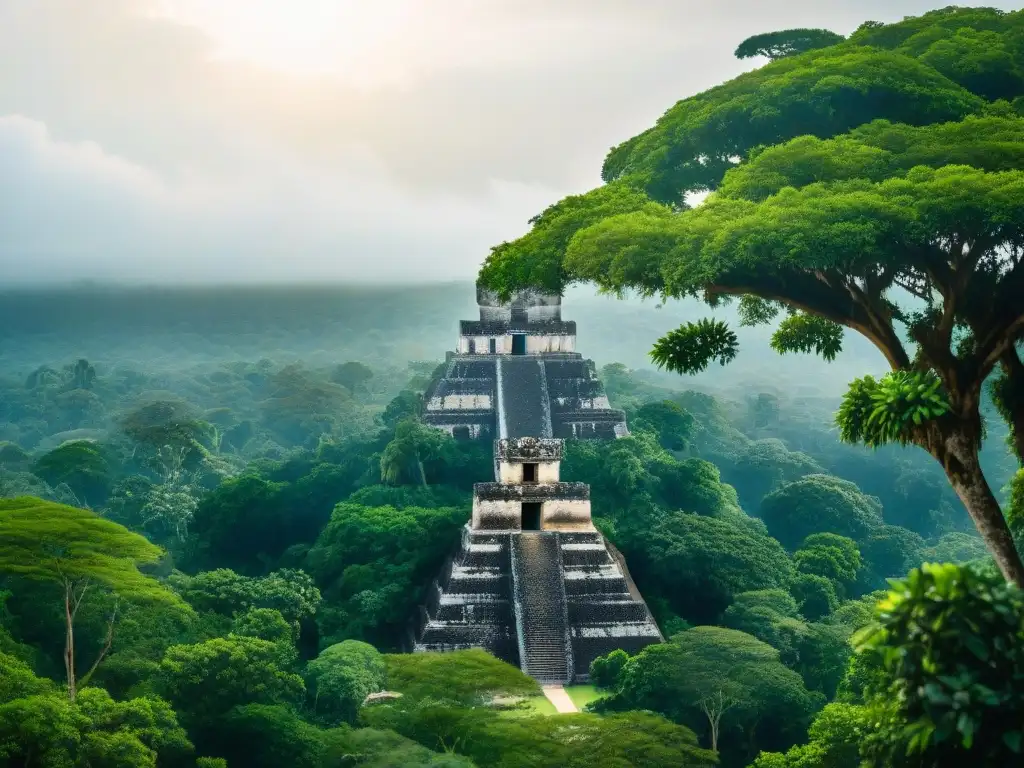 La rivalidad entre Tikal y Calakmul en la era maya, plasmada en ruinas ancestrales entre selva exuberante