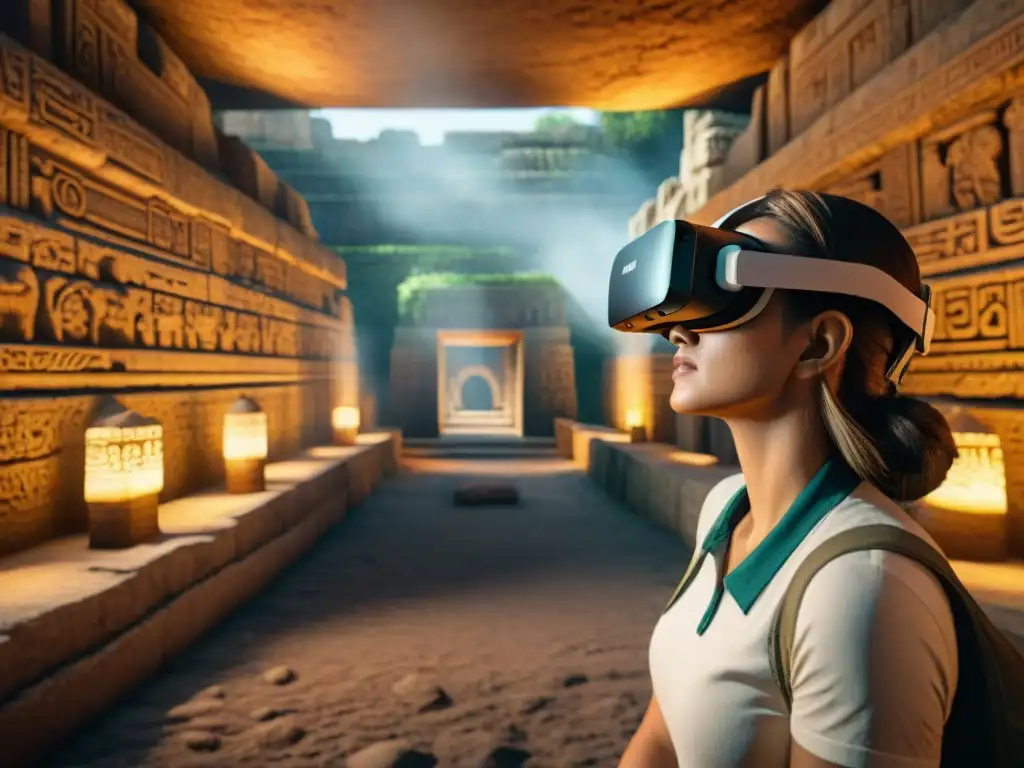 Explora las ruinas mayas en una experiencia de realidad virtual