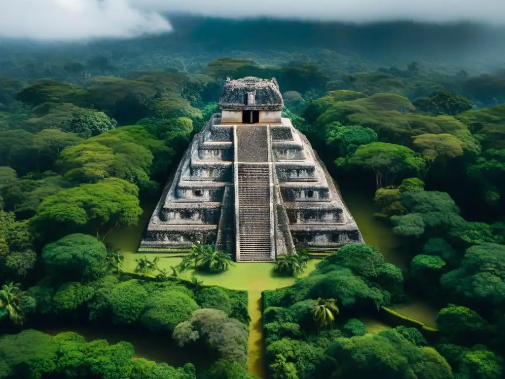 Descubre las ruinas mayas ocultas en la selva con tecnología LIDAR, asombrando con su precisión arquitectónica ancestral