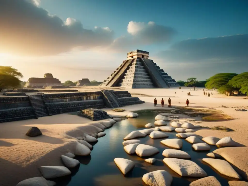 Ruinas mayas entre sequía, reflejo de la escasez de agua en mayas