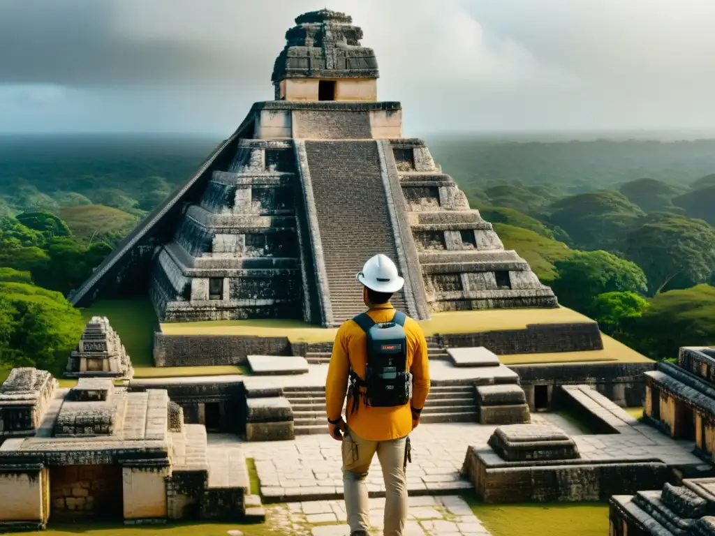 Conservación de ruinas mayas con tecnología de vanguardia