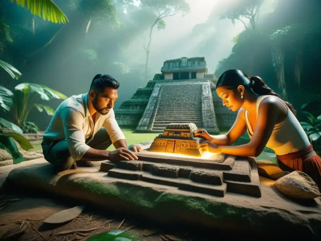 Descubriendo secretos de la civilización maya entre ruinas de Palenque y exuberante vegetación tropical