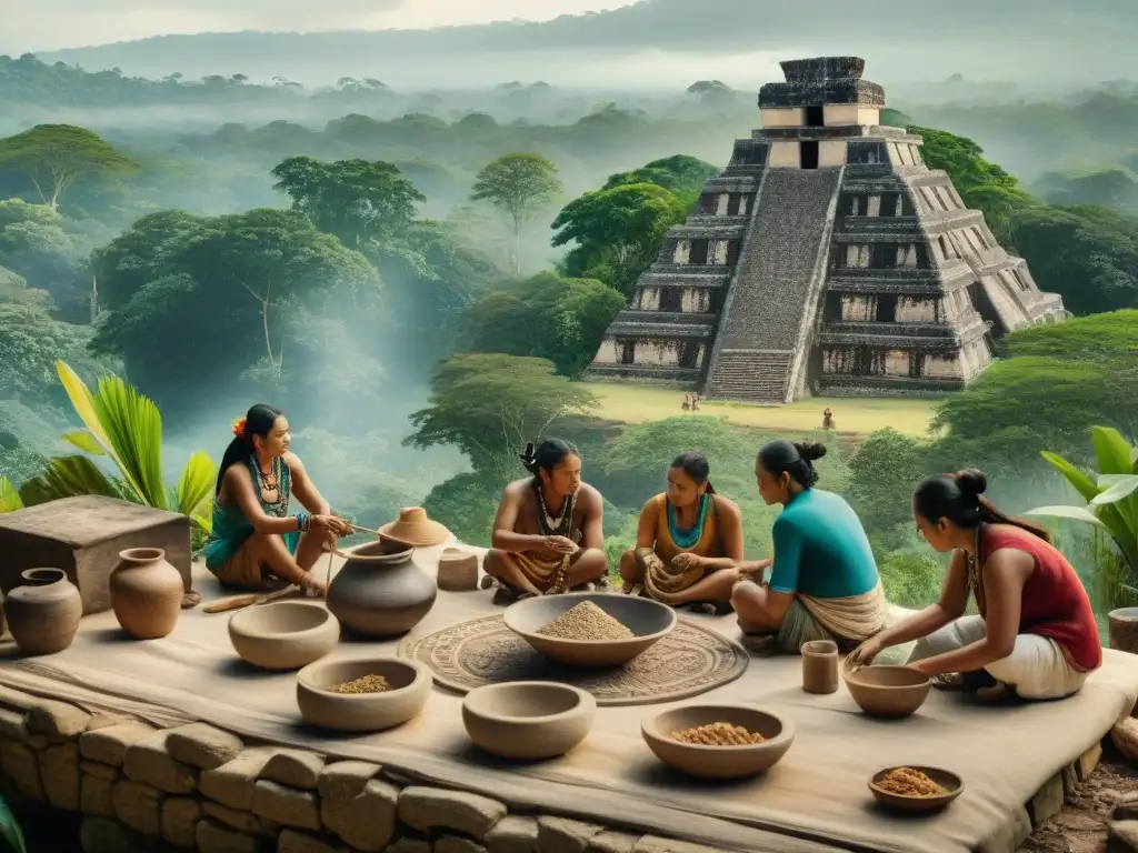 En la selva, sociedad maya clasifica residuos