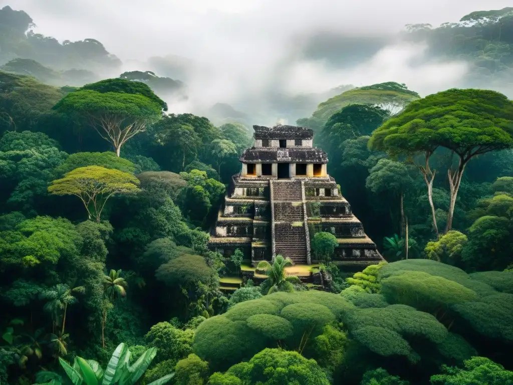 Un sendero serpenteante entre árboles altos y exuberante vegetación en una selva tropical